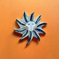 青い太陽のマグネット