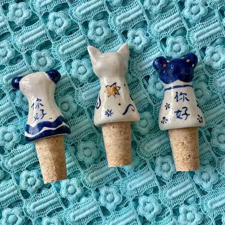 ニーハオにゃんにゃん　ワイン栓