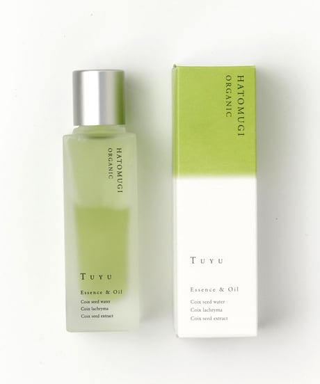 TUYU オーガニックハトムギエッセンス＆オイル 2層式美容液＜100％天然植物由来＞  32ml