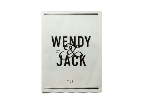 WENDY & JACK ISSUE 01 特別版B
