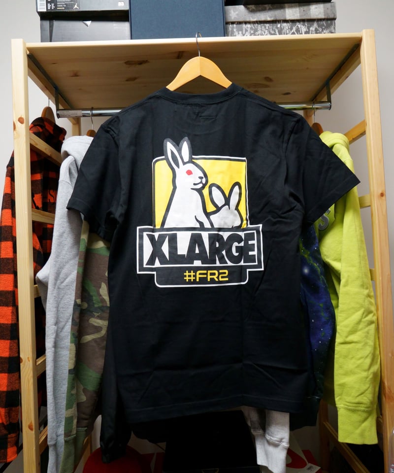 XLARGE Collaboration with #FR2 Fxxk Icon T-shir...