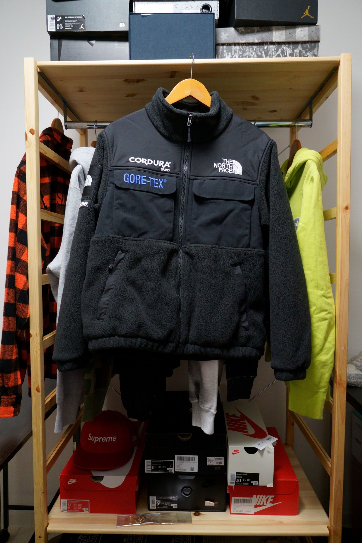 シュプリーム　ノースフェイス　エクスペディション　フリースジャケット Supreme The North Face Expedition Fleece Jacket GORE-TEX