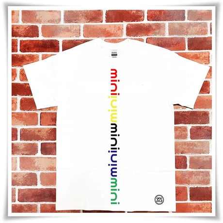 MINI ☆6オンス ポケット付きTシャツ＜ホワイト＞ miniロゴ