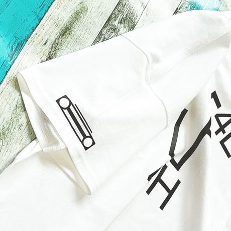 JIMUNY ☆6オンス ポケット付きTシャツ＜白＞トランスファーデザインJA11/JA22☆4サイズ展開