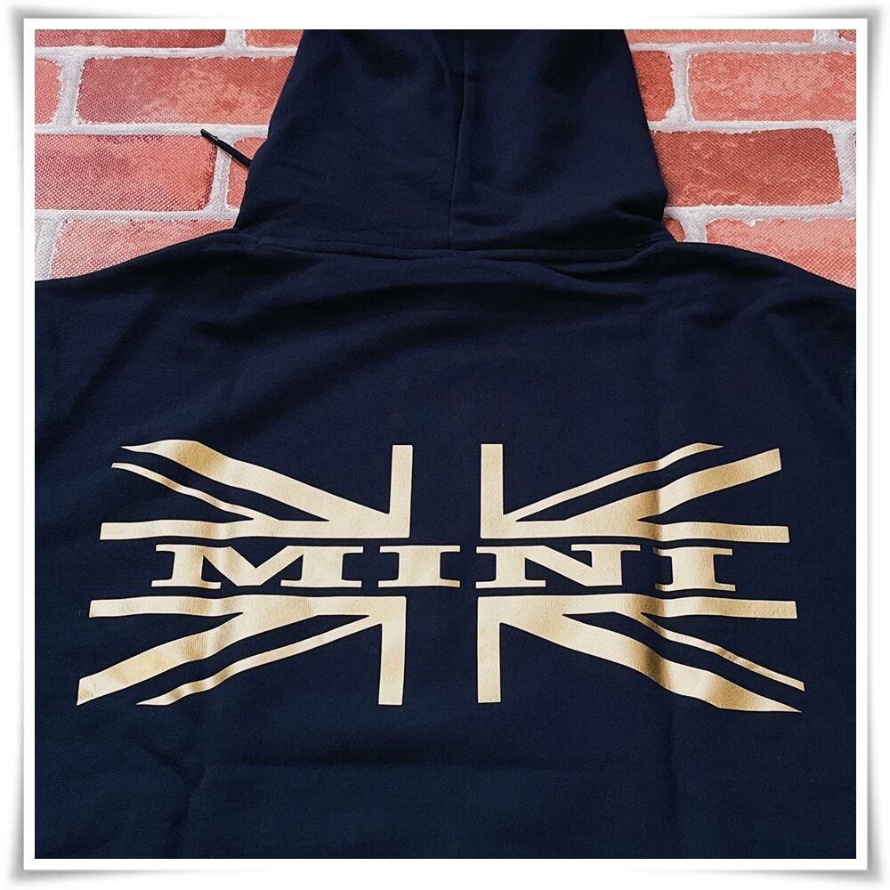 MINI ☆コットン100% ユニオンジャック パーカー<ネイビー MINI ☆コットン100% ユニオンジャック パーカー<ネイビー