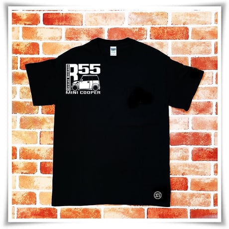 MINI ☆6オンス ポケット付きTシャツ＜ブラック＞ NEWミニ R55
