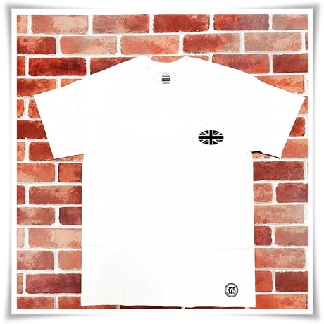 MINI ☆6オンス ポケット付きTシャツ＜ホワイト＞クラシックミニ(モノクロ)