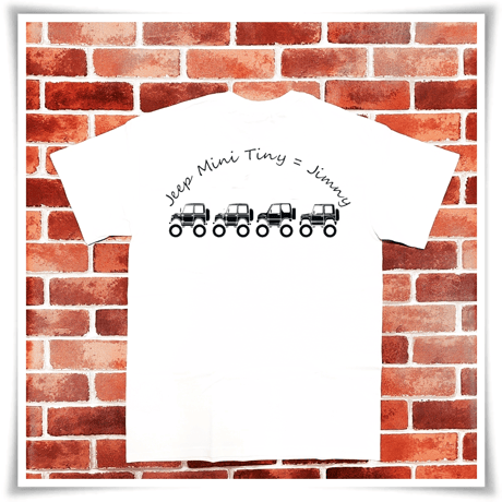 Jimny ☆6オンス ポケット付きTシャツ＜ホワイト＞ジムニー(JA-JB)