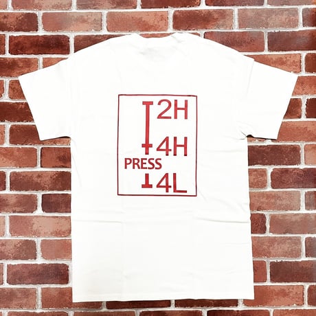 JIMNY ☆6オンス ポケット付きTシャツ＜白＞トランスファーデザイン☆4サイズ展開