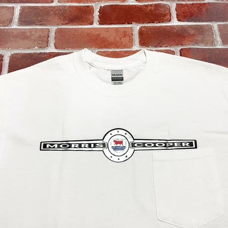 MINI ☆6オンス ポケット付きTシャツ＜白＞モーリス・ クーパー☆4サイズ展開