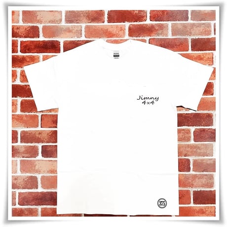 Jimny ☆6オンス ポケット付きTシャツ＜ホワイト＞ジムニー(JA-JB)