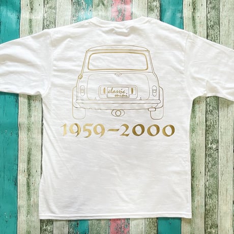 MINI ☆6オンス コットン100 ロンT＜白＞CLASSIC MINI☆5サイズ展開