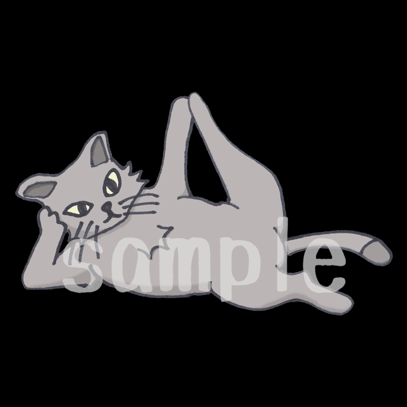 猫イラスト ゆみ 汎用モデル live2d -vtuberかわいい猫 -ブロンド - ゆみ