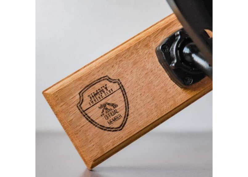 ジムニーJB64 74 KJ WORKS ウッドミラー！ チェリー無垢材　日本製 ジムニーJB64 74 KJ WORKS ウッドミラー！ チェリー無垢材