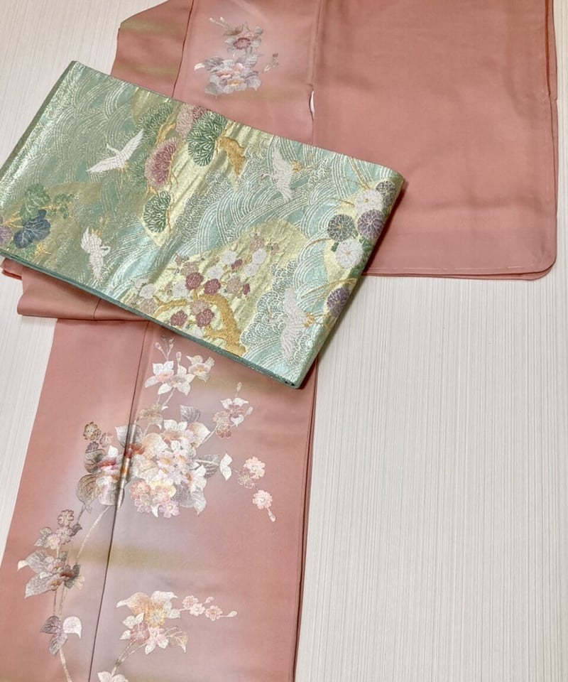 付け下げ】よろこびほころぶ花の宴 | よりみちクローゼット 付け下げ】よろこびほころぶ花の宴 | よりみちクローゼット