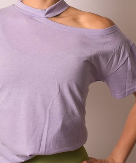 One shoulder T-shirts