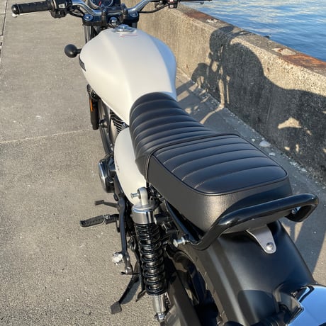 GTR-Series HONDA GB350 SEAT.ASSY製品 【タックロールパターン・艶消ブラック】 0500