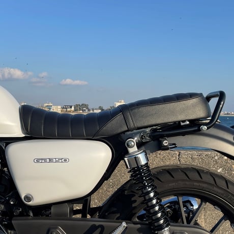 GTR-Series HONDA GB350 SEAT.ASSY製品 【タックロールパターン・艶消ブラック】 0500