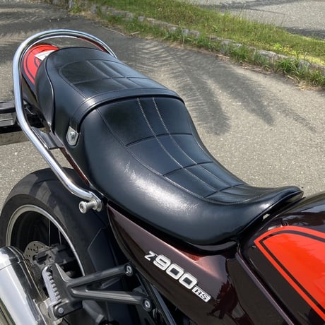 G-Series　KAWASAKI　Z900RS　SEAT.ASSY製品【ZⅡパターン・艶有りブラック】0111