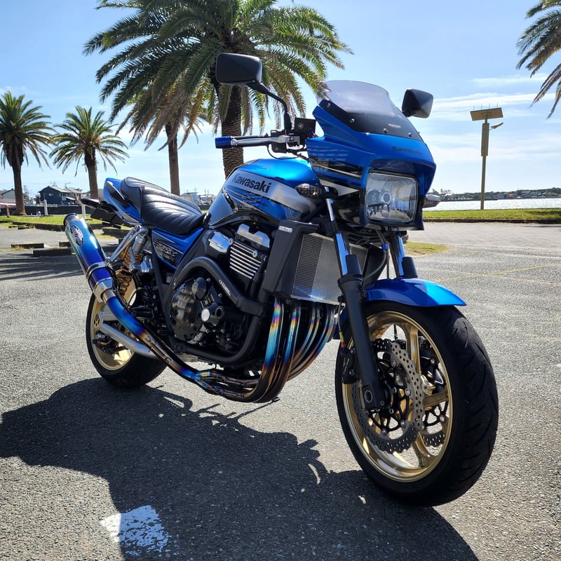 ZRX1200 かた カスタムローダウンシート