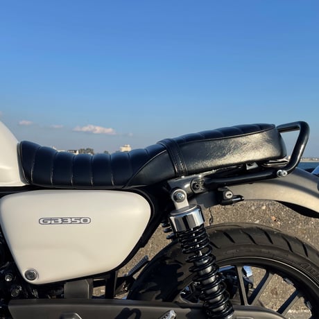 GTR-Series HONDA GB350 SEAT.ASSY製品 【タックロールパターン・艶有ブラックPT1】 0510