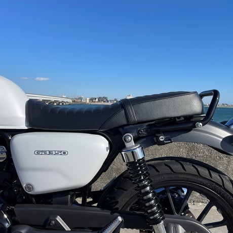 G-Series HONDA GB350 SEAT.ASSY製品 【CBパターン・艶消ブラック】 0540