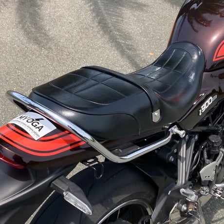 G-Series　KAWASAKI　Z900RS　SEAT.ASSY製品【ZⅡパターン・艶有りブラック】0111