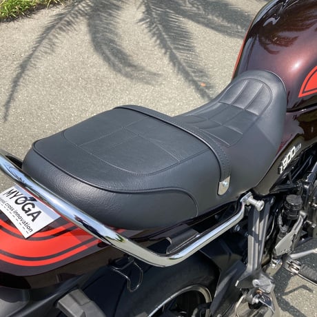 G-Series　KAWASAKI　Z900RS　SEAT.ASSY製品【ZⅡパターン・艶消しブラック】0101