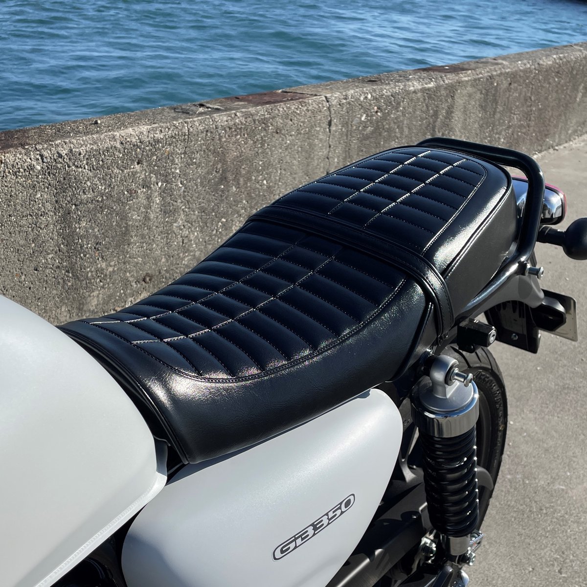 G-Series HONDA GB350 SEAT.ASSY製品 【CBパターン・艶有ブラック