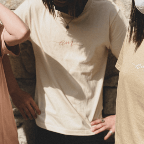 〜am〜　white / unisex