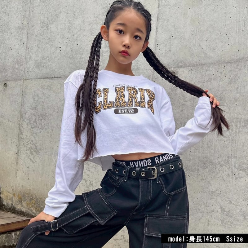 b5268 レオパードロゴロングスリーブT | saleroom