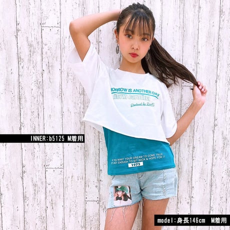b5126カットオフTOMORROWpt T-shirt