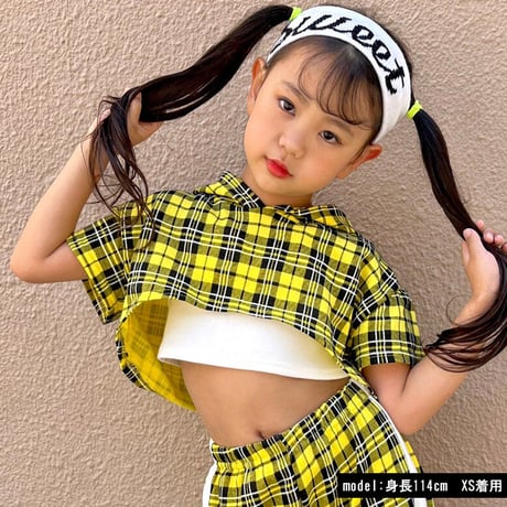 b5155　チェックショートフレンチPK
