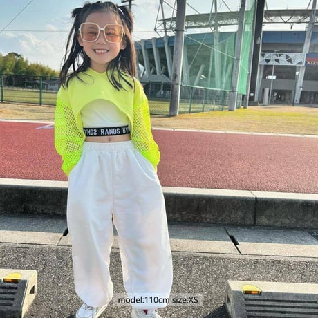 r1015　袖メッシュショート丈PK