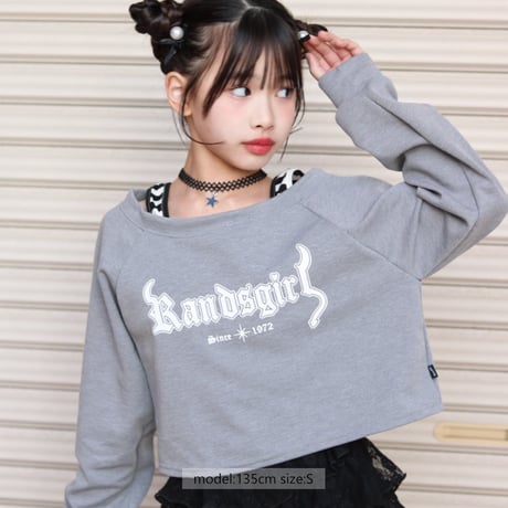 r1038　レイヤード風オフショルトップス