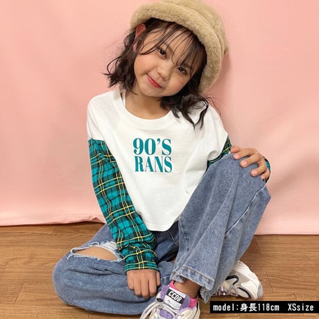 b5189　90'Sチェックスウェット