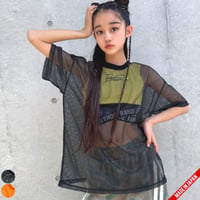 b5283　オーバーサイズメッシュT