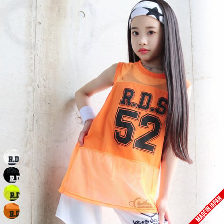 b5284　ビブス風メッシュタンク