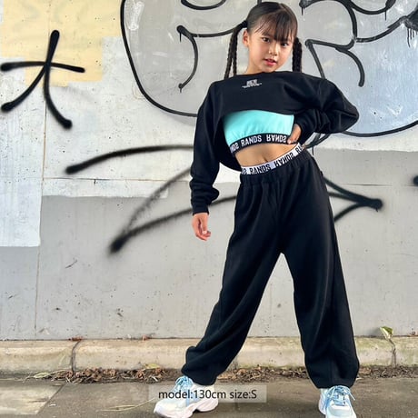 r1006　ロゴゴム付きスウェットパンツ