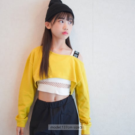 r1036　オフショルロゴゴムTR