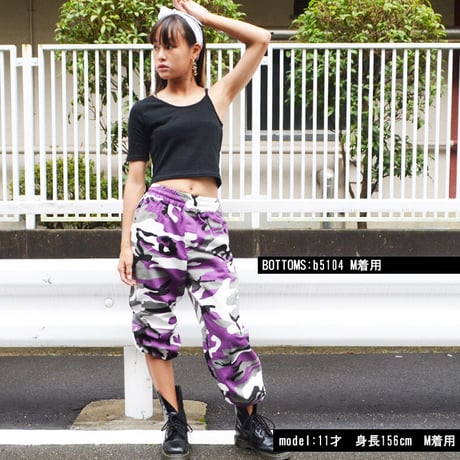 b5130アシメキャミTシャツ