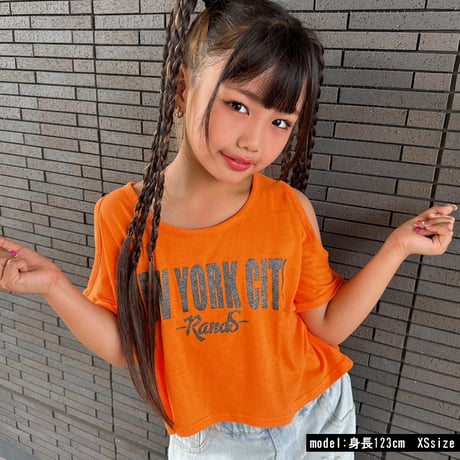 b5057　NEWYORK肩あきT