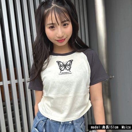 b5258　バタフライラグランT