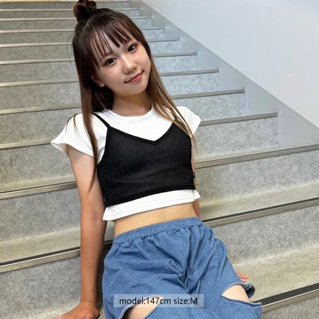 r1020　キラキラビスチェセットT