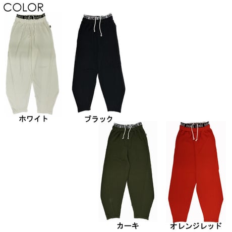 r1006　ロゴゴム付きスウェットパンツ
