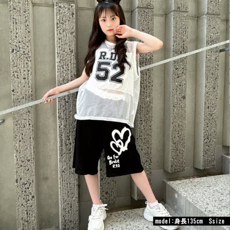 b5287　スウェットハーフパンツ