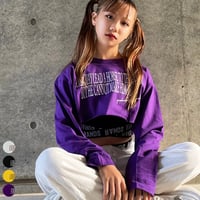 b5211　ベリーショートロングスリーブT
