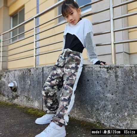 b5245 カモフララインパンツ