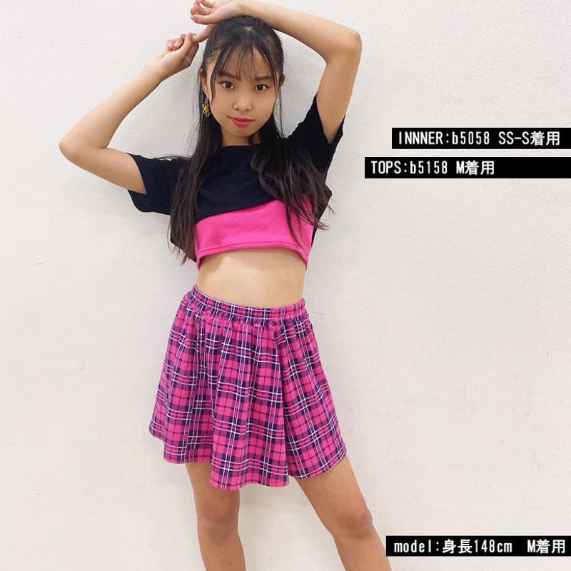 b5164 チェックフレアミニスカート | saleroom