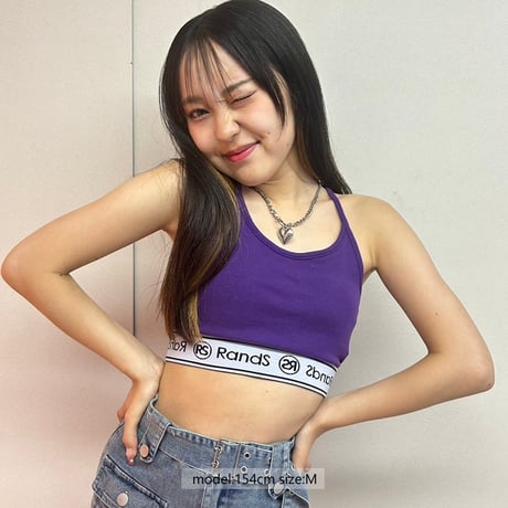 r1024 RSゴムショートキャミ